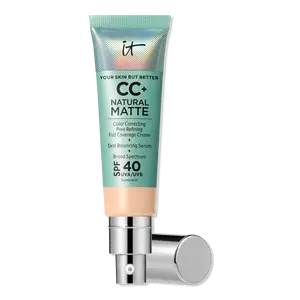 CC+ кремовая натуральная матирующая тональная основа с SPF 40 IT Cosmetics, Fair Beige