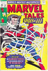 Marvel Tales #20, May 1969. Spider-Man, Thor, Human Torch (Marvel Comics)
