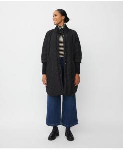 Женское длинное пальто Tilda с длинными рукавами и высоким воротником Masai Copenhagen, Black