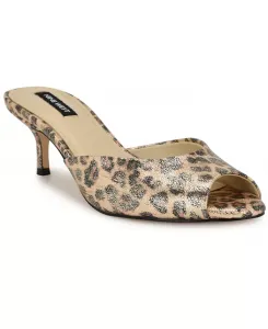 Женские босоножки на каблуке Luvlie Kitten Heel Dress Nine West, мультиколор