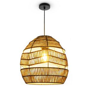 Подвесной светильник Paco Home Villa L, бежево-серый металлик - 31 х 30 х 31 см