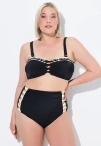 Бикини с бретелями и вырезами Ulla Popken, Black