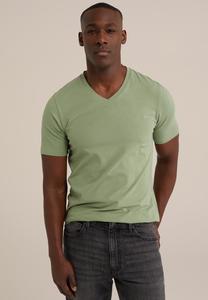 Базовая футболка WE Fashion, светло-зеленый