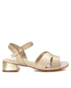 Женские сандалии на квадратном каблуке от XTI, золотой