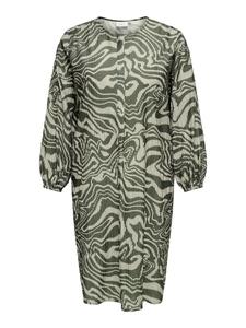 Платье ONLY Carmakoma CARIthilda, темно-зеленый