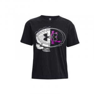 Женская футболка Under Armour, цвет Black