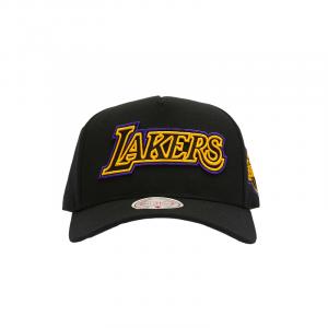 Бейсболка Mitchell & Ness x NBA Energy из полиэстера, унисекс Mitchell Ness, черный (los angeles lakers)