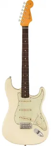 Электрогитара Fender American Vintage II 1961 Stratocaster, гриф из палисандра, Olympic White с футляром