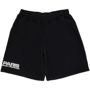 Шорты GOAT Exclusive Paris Saint-Germain Block Logo Sweatshorts 'Black', черный