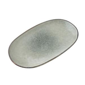 Сервировочное блюдо Basic Nature Beige, 32x18x3 см, керамика Mondex, бежевый