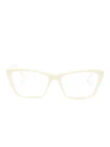 Очки Mica в оправе 'кошачий глаз' Saint Laurent, серый