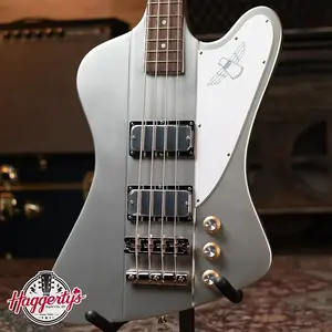 Электрогитара Epiphone Thunderbird '64 - серебристый туман с премиальным чехлом для переноски