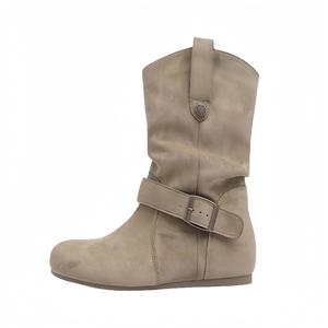 K KANGXUANAN Женские ботинки на шнуровке хаки, цвет Khaki