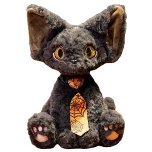 Плюшевая кукла Halloween German Kitten высотой 30 см Small bubble, оранжевый