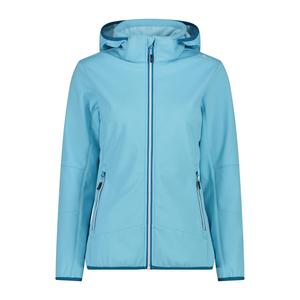 Женская куртка софтшелл CMP, женская куртка с капюшоном и застежкой-молнией 32A0456