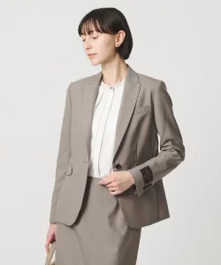 Пиджак на заказ Vitale Barberis Canonico 26SS United Arrows, цвет Moca