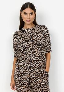 Блуза Soyaconcept SC-BANU AOP 223, Sand Combi/Light Brown