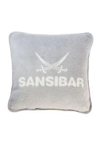 Наволочка Sansibar, 45x45 см, серебристый