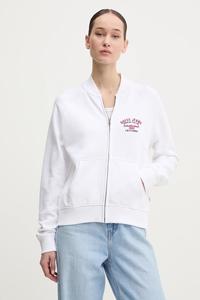 Хлопковая толстовка Guess Jeans, белый