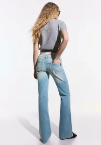 Джинсы-Клеш Bershka, Blue Denim