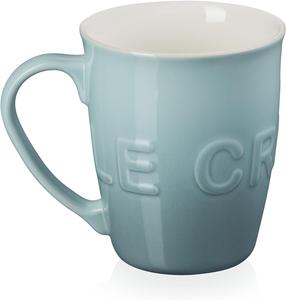 Керамическая кофейная чашка Le Creuset, 590 мл, с очень большим логотипом, цвет «морская соль»