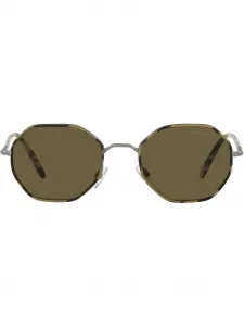 Солнцезащитные очки в шестиугольной оправе GIORGIO ARMANI, серый