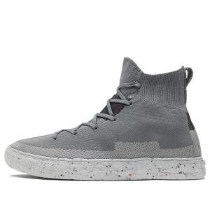 Кроссовки chuck taylor all star crater knit high 'limestone grey' Converse, серый