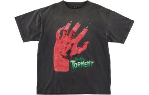 Футболка Devil Hand SAINT Mxxxxxx, черная