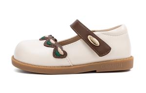 Нескользящие, противоударные, дышащие, легкие, амортизирующие низкие детские туфли для младенцев и малышей EBMINI, бежевый