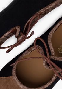 Балетки с ремешком на щиколотке Pisamonas, черный