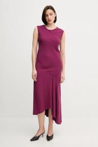 Платье с добавлением льна Hoss Intropia, фиолетовый