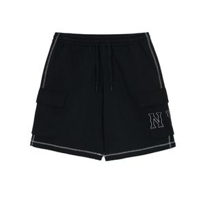 MLB Базовые повседневные шорты New York Yankees унисекс черные