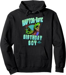 Худи Jurassic World Raptor-rific Birthday Boy, черный