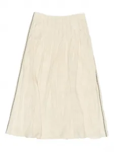 Плиссированная юбка с боковым швом Bimba y Lola, нейтральный