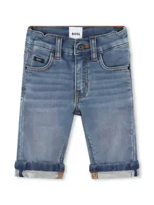 Джинсы прямого кроя BOSS Kidswear, синий