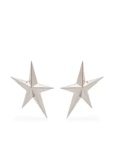 Серьги в форме звезд Mugler, серебяный