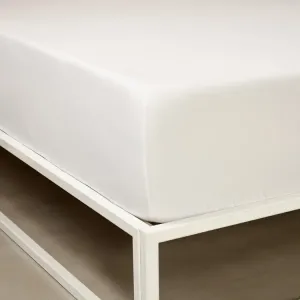 Простыни На Резинке Из Молодого Джерси 175X200 Bassetti, белый