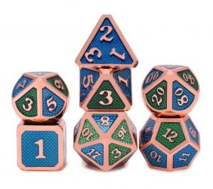 Набор кубиков для РПГ «Лох-Несс», 7 металлических кубиков, RGFK