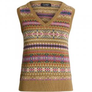 Топ Lauren Ralph Lauren Patterned jacquard Vest Polo Ralph Lauren, мультиколор