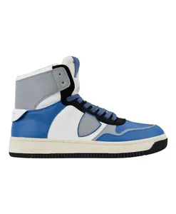 Мужские высокие кроссовки на шнуровке Philippe Model, мультиколор