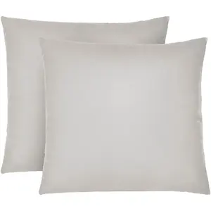 Наволочка Michi из тонкого джерси с молнией, различных размеров, наволочка из тонкого джерси, 100% хлопок Biberna, Sturmgrau