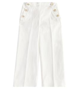 Брюки из хлопка гаэтана Bonpoint, экрю