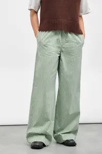 Брюки JOEY STRIPE BDG Urban Outfitters, зеленый