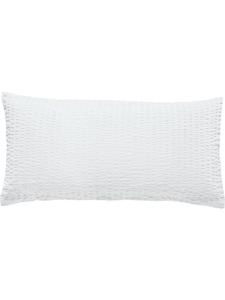 Наволочка из микрофибры Детройт белого цвета из микрофибры сирсакер REDBEST, 40 x 80 см