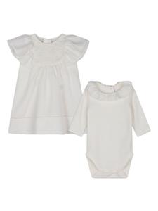Chloé Kids пижама с оборками, белый