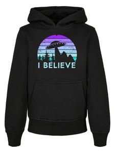 Толстовка F4NT4STIC I Believe UFO, черный