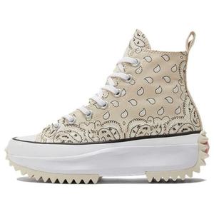 Кроссовки run star hike high 'paisley' Converse, коричневый