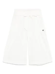 Брюки с поясом Monnalisa, белый