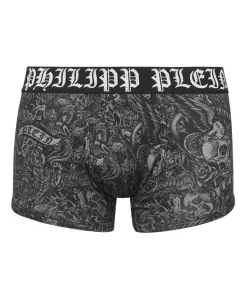 Трусы-Боксеры с татуировкой Philipp Plein, черный