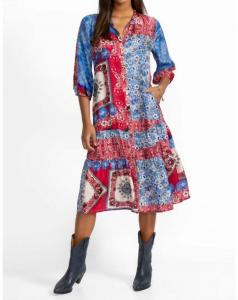 Платье Cornelia в шарфе Mayborn Johnny Was, Mayborn Scarf